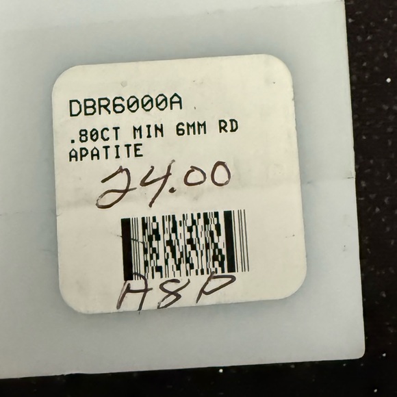 Apatite Gemstone 6mm Round - Picture 2 of 2